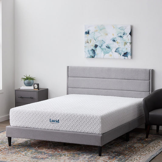 Lucid 12-inch Firm Gel Memory Foam Mattress