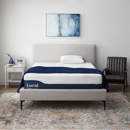 Lucid 12-inch Gel and Aloe Vera Hybrid Mattress