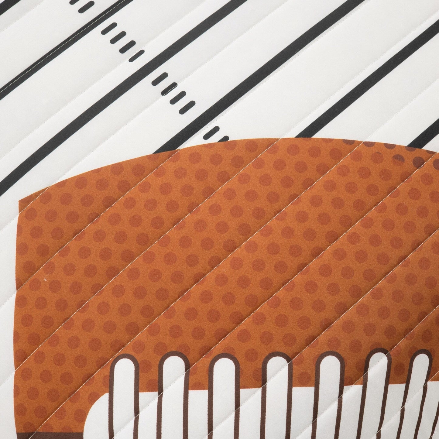 Lush Decor American Football Reversible Oversized Kids Quilt