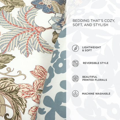 Lush Decor Sydney Reversible 3-Piece Comforter Set