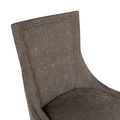 Madison Park Signature Ultra Upholstered Dining Side Chairs With Wood Legs (Set of 2) - N/A