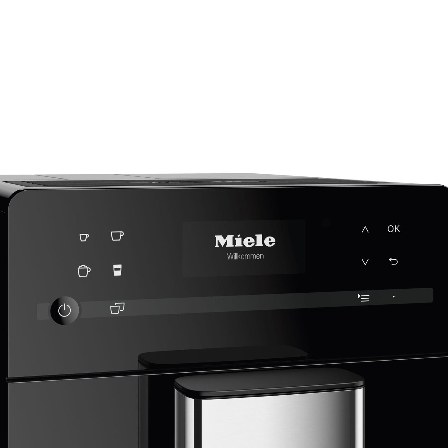 Miele CM 5310 Silence Countertop Coffee System- Obsidian Black