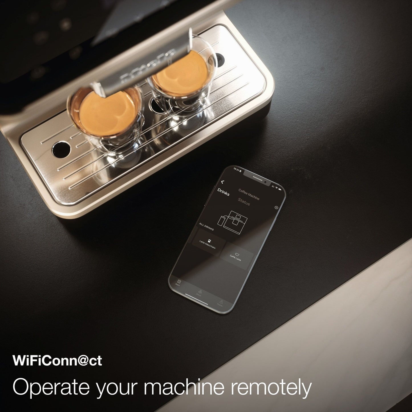 Miele CM 6160 MilkPerfection Countertop Coffee System- Lotus White