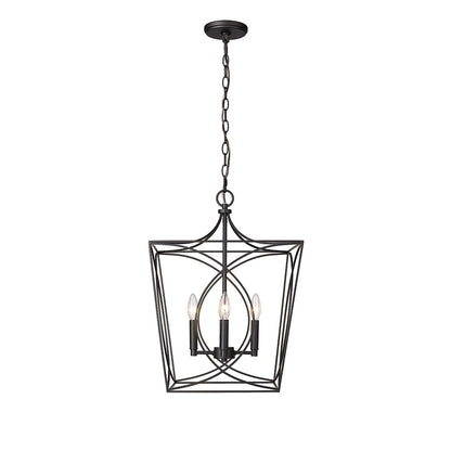 Millennium Lighting Tracy 4 Light Pendant Fixture in Multiple Finishes