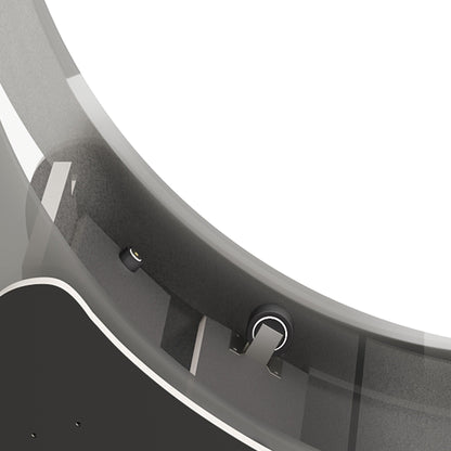 Moasis 43.3 inch Wood Large Cat Treadmill Exercise Running Wheel with Carpeted Runway