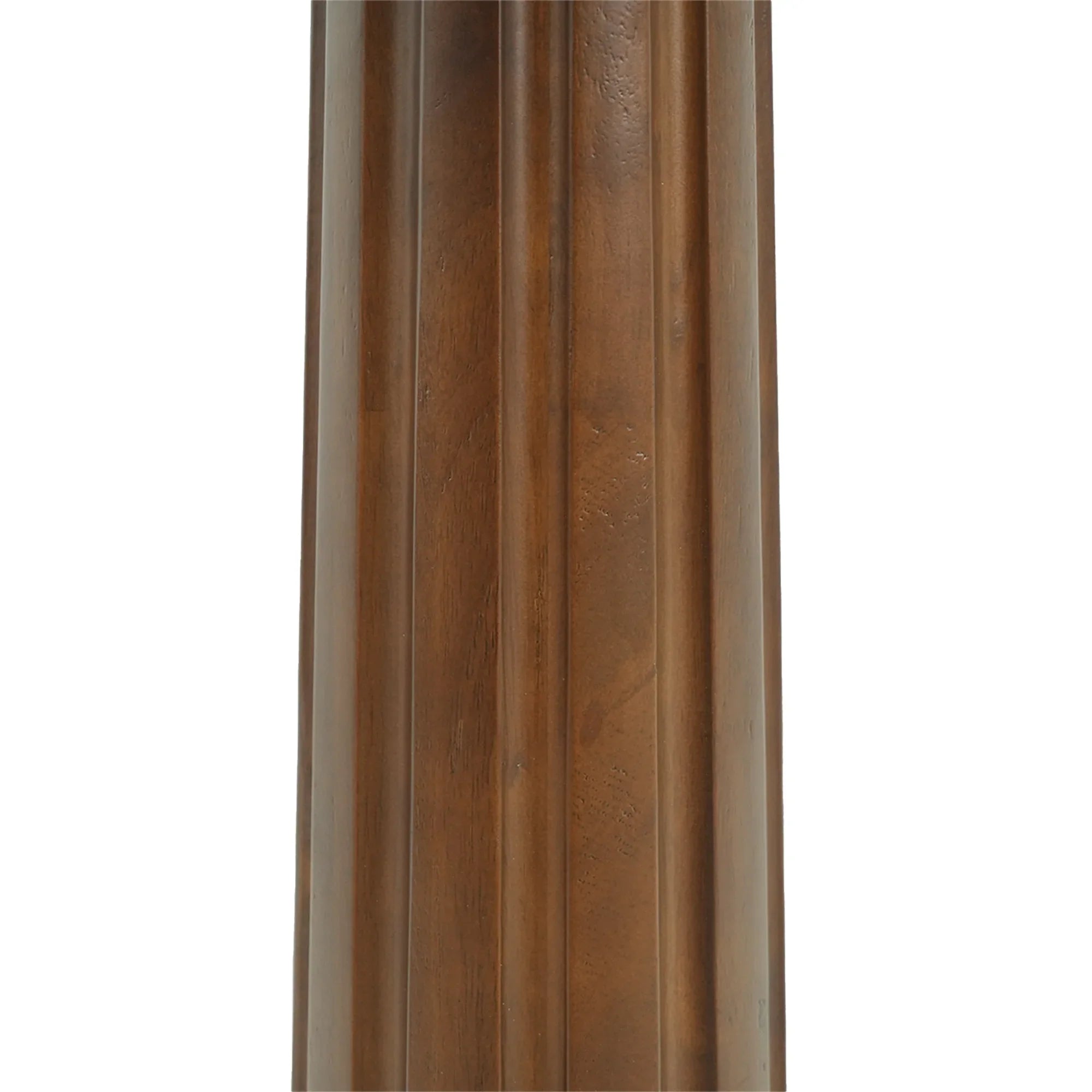 Table bistro en verre Oro | Carrée grise 34 pouces avec piètement en bois