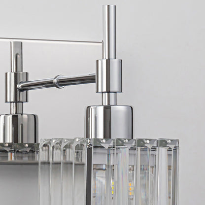 Ora Modern Dimmable Crystal Bathroom Light Fixtures Over Mirror Glam Vanity Lights