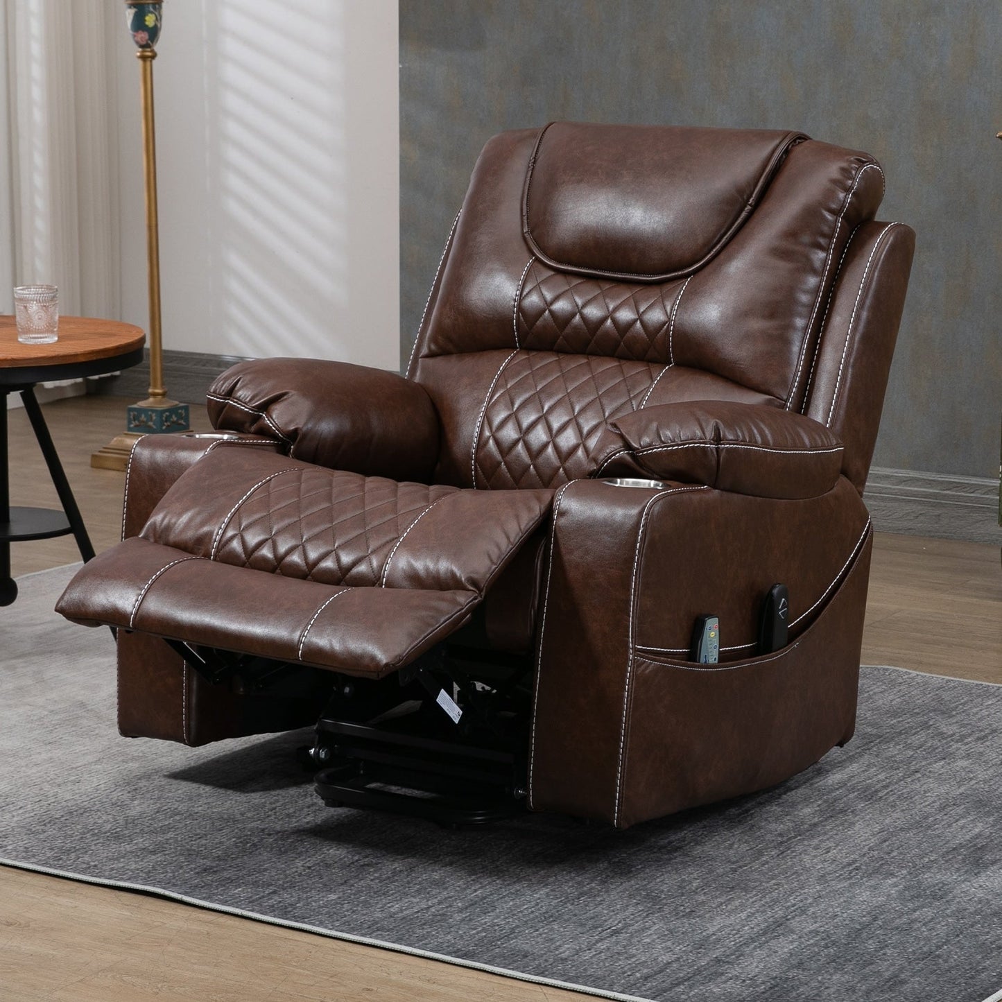 Oversized Electric Recliner Chair Elderly Power Lift Chair, 400 lbs.