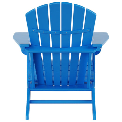 Polytrends Altura Outdoor Eco-Friendly All Weather Poly Patio Adirondack Chair (Set of 2)