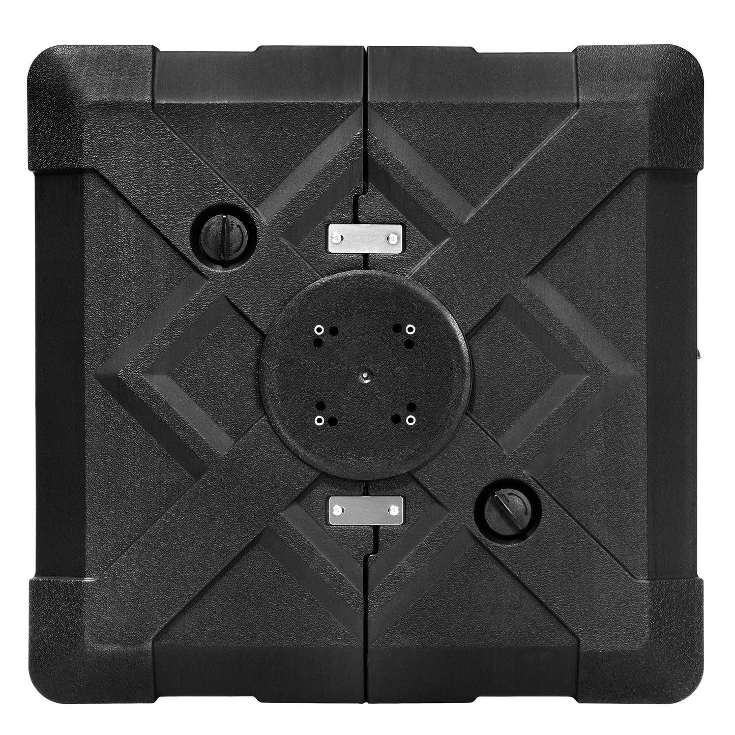 Pellebant 220 lbs Patio Cantilever Umbrella Base with Wheels - N/A