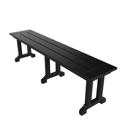 Polytrends Laguna Hdpe All Weather Outdoor Patio 65 Bench