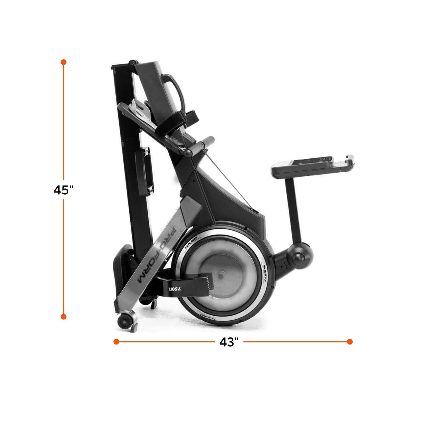 ProForm 750R; Rower with 5 Display, Built-In Tablet Holder and SpaceSaver Design
