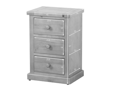 Grande table de chevet Rutland