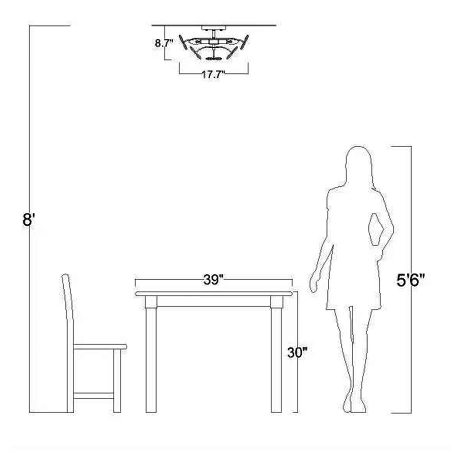Rosa 6-Light Brushed Silver-ish Champagne Flower Crystal Flush Mount - 17.7 inches in diameter x 8.7 inches H