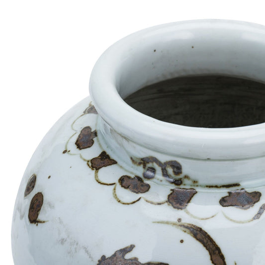 Rusty Brown Small Jar Phoenix