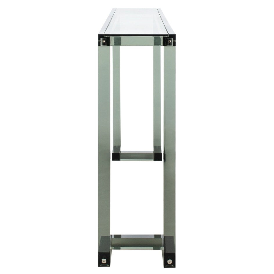 SAFAVIEH Couture Camryn Acrylic Console Table - Clear - 60 W x 10 L x 30 H - 52Wx10Dx30H