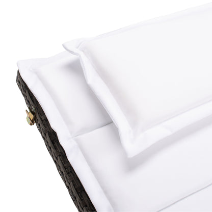 SAFAVIEH Outdoor Blaguna 3-Piece Sun Lounger Set - 83Wx20Dx24H