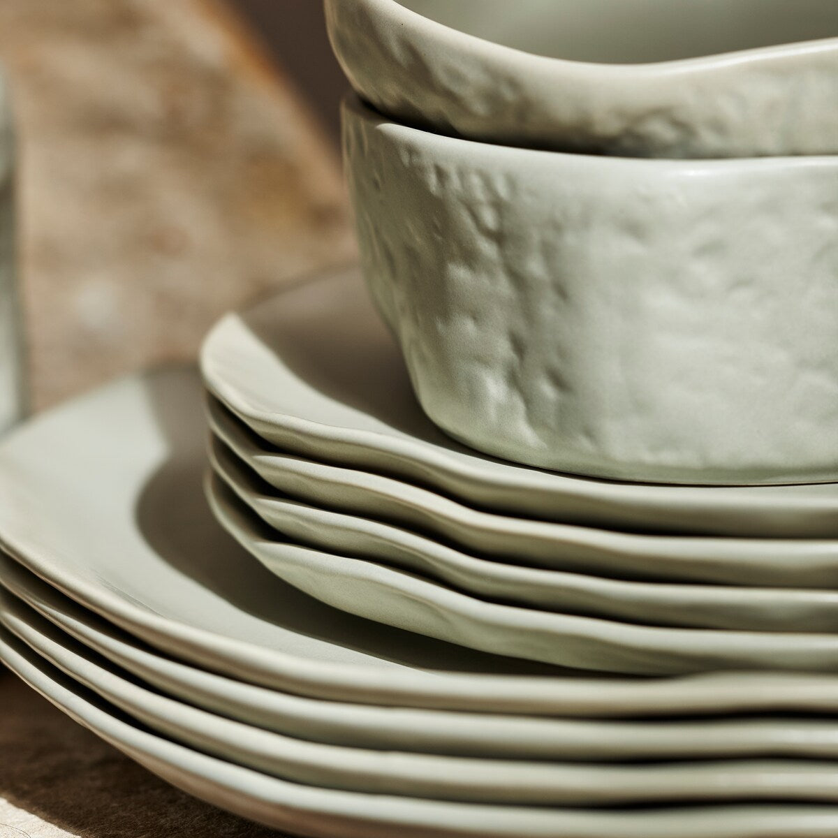 Stone by Mercer Project ATIK Stoneware Dinnerware Set