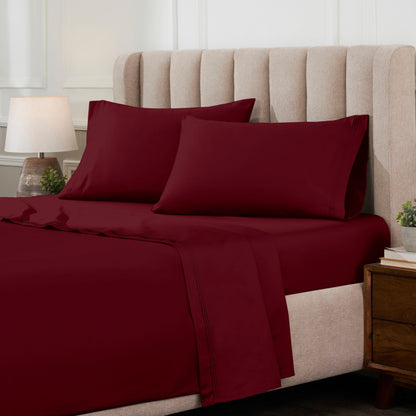 Superior Egyptian Cotton 1000 Thread Count Deep Pocket Solid Sheet Set