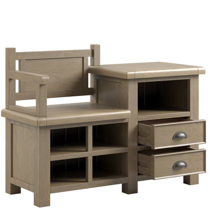 Banc de rangement à chaussures Salisbury