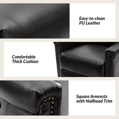 Tobias Traditional Swivel And Rocker Power Recliner Set of 2 by HULALA HOME