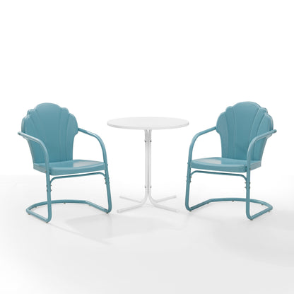 Crosley Tulip 3Pc Outdoor Bistro Set - 98 W x 29 D x 32.88 H