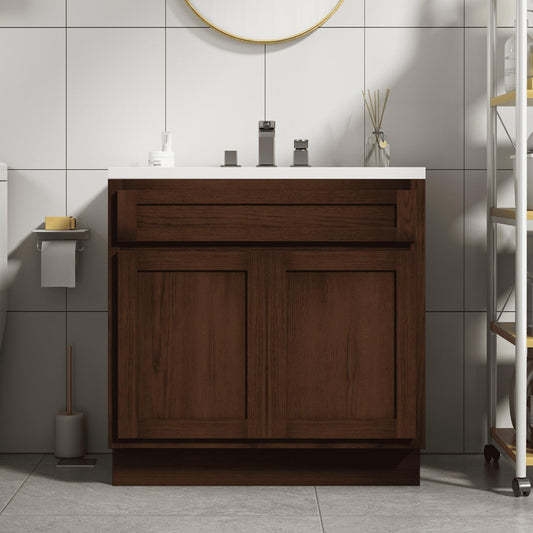 Vanity Art 36 Inch Single Sink Bathroom Vanity Cabinet