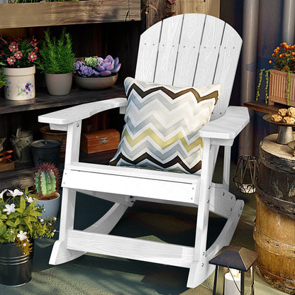 WINSOON All Weather Outdoor Rocking Chair, Set of 2