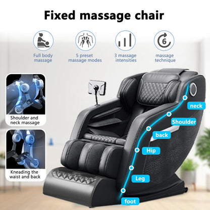 Zero Gravity Massage Recliner Chair with Full Body Massage, Heating, and Built-in Bluetooth Audio