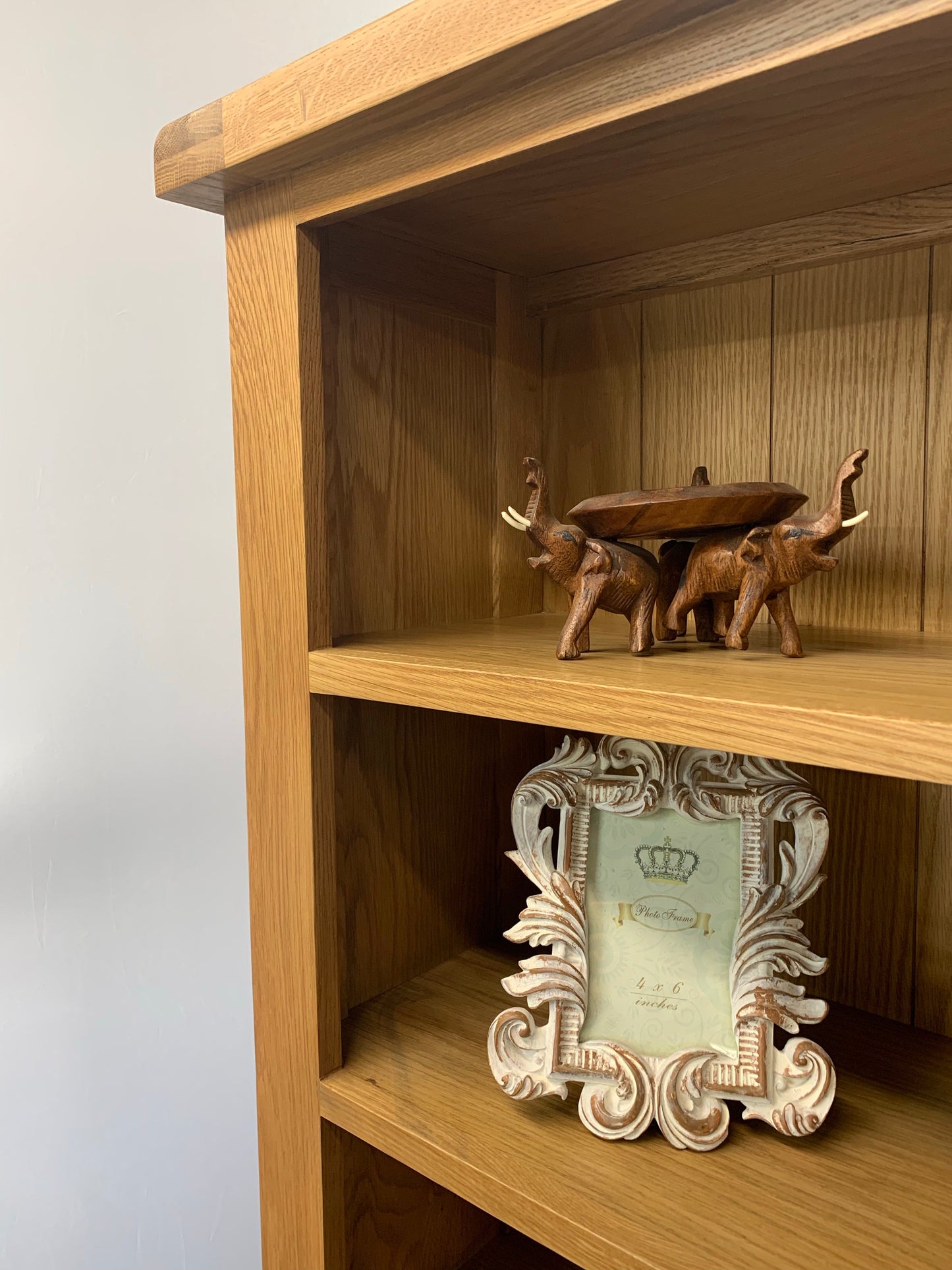 Grande bibliothèque rustique