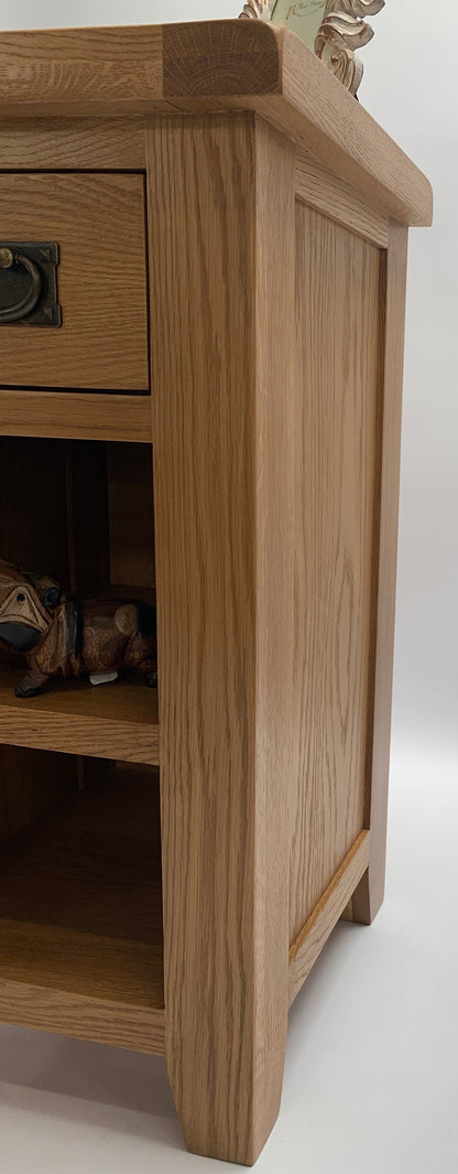 Table téléphonique rustique