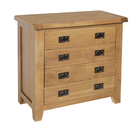 Commode rustique à 4 tiroirs