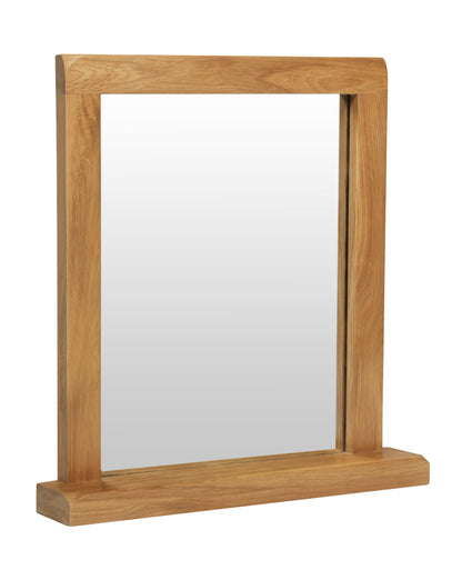 Miroir de coiffeuse rustique