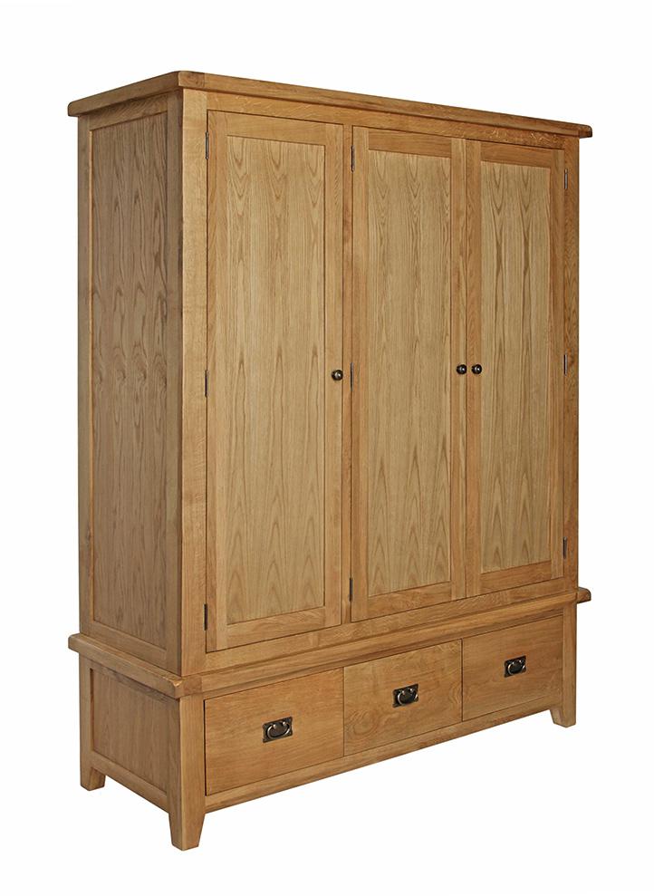 Armoire triple rustique